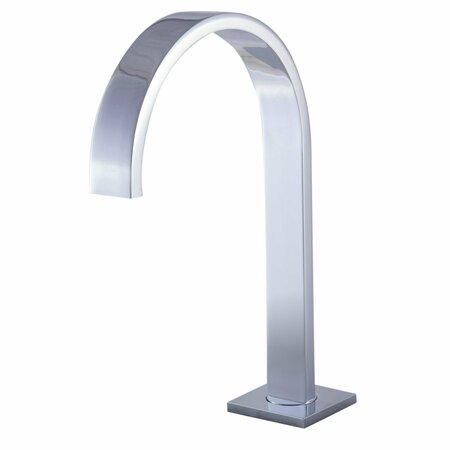 Alfi Brand Polished Chrome Gooseneck Widespread Bathroom Faucet AB1336-PC